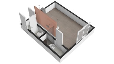 Prodej bytu 1+kk/sklep, 20,7 + 2m2, ulice Zelenečská, Praha 9 - Hloubětín.