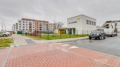 Pronájem nového nadstandardního bytu 2+kk/S/GS/B, 57,4 m2, ul. Sedlářova, Praha 9 - Kbely.