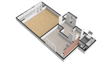 Byt 1+1/B/parkovací místo, 57 + 6 m2 na Praze 5 - Smíchov, ul. Pod Kesnerkou na pronájem. 