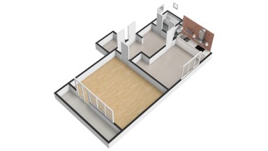 Byt 1+1/B/parkovací místo, 57 + 6 m2 na Praze 5 - Smíchov, ul. Pod Kesnerkou na pronájem. 