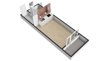 Prodej bytu 1+kk/B/S, 26m2, Praha 10 - Horní Měcholupy, Hornoměcholupská