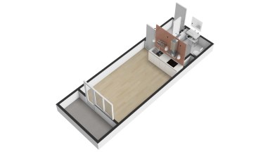 Prodej bytu 1+kk/B/S, 26m2, Praha 10 - Horní Měcholupy, Hornoměcholupská