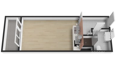 Prodej bytu 1+kk/B/S, 26m2, Praha 10 - Horní Měcholupy, Hornoměcholupská