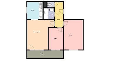 Prodej bytu 3+kk, 56,7 m² včetně sklepa + 6,96 m² lodžie, Praha 4, Háje, ul. Nešporova