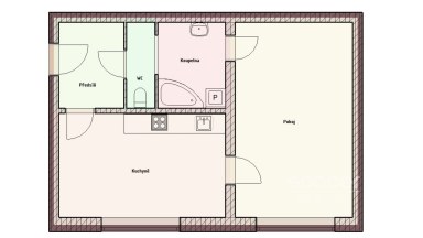 Pronájem bytu 2+kk, 51 m2, Praha 3 - Žižkov, ul. Jeseniova.