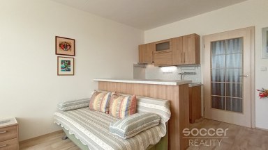 Pronájem hezkého bytu 1+kk, 29m2, Praha 10 - Hostivař, Hostivařská