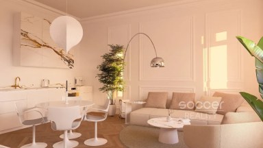 Prodej bytu 3+1, 70 m2, ulice Pobřežní, Praha 8 - Karlín. 