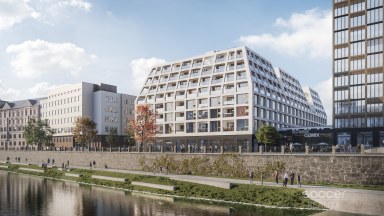 Prodej bytu 2+kk, na Anglickém nábřeží v Plzni.