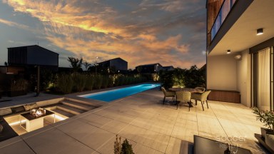 Prodej luxusního rodinného domu, 6+kk/T/L/G, Předboj.