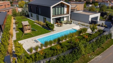 Prodej luxusního rodinného domu, 6+kk/T/L/G, Předboj.