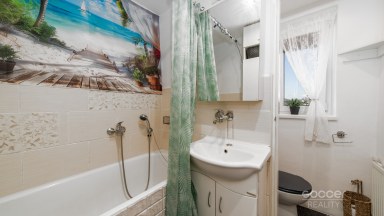 Příjemný byt se zahrádkou v Dobrovici u Mladé Boleslavi.