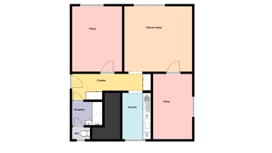 Příjemný byt se zahrádkou v Dobrovici u Mladé Boleslavi.