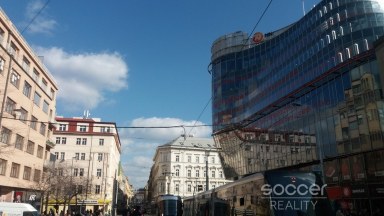 Pronájem bytu 2+kk, 45m2, Praha 5 - Smíchov, ul. Grafická.