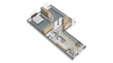 Pronájem bytu 2+1, 55 m2, Liberec, ul. Revoluční.