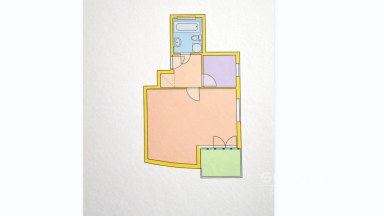 Pronájem bytu 1+kk/B/S, 36 m2, Praha 4 - Krč, ulice Jalodvorská.