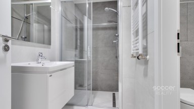 Pronájem bytu 2+kk s terasou a předzahrádkou v rezidenci Tesla Hloubětín. 