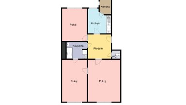 Pronájem bytu 3+1, 84 m2, Praha 5 - Smíchov, Holečkova