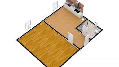 Pronájem velmi pěkného bytu 1+1/sklep, 34 m2, ul. Josefa Mánesa, Nymburk. 