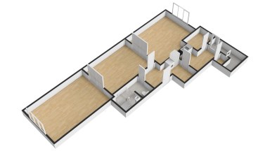 Pronájem bytu 2+1/B, 100 m2, Praha 1 - Staré Město, ul. Klimentská.