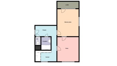 Pronájem bytu 2+1/B/S, 53 m2, Praha 3 - Žižkov, ul. Pod Lipami.