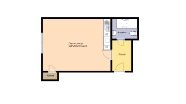 Prodej bytu 1+kk, 36 m2, Praha 9 - Libeň, Čerpadlová