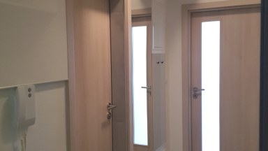 Pronájem novostavby bytu 1+kk/S, v Praze 18 - Letňany, ulice Hlučkova.