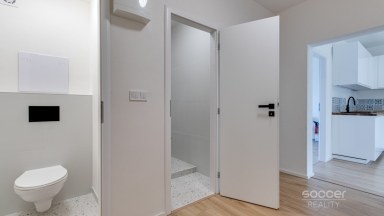 Pronájem bytu 3+kk/L/S, 56 m², Praha 6 – Vokovice, ul. Evropská