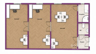 Pronájem bytu 3+kk, 70 m2, Praha 2 - Nové Město, Karlovo náměstí