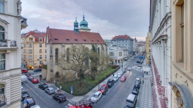 Pronájem bytu 2+kk, 42,7 m2, ulice Široká, Praha 1 - Staré Město.